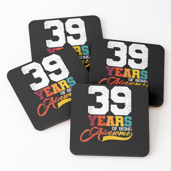 Item preview, 39 Year Of Being Awesome 39 Years Old Birthday Gift Party  designed and sold by shirleyfinley.