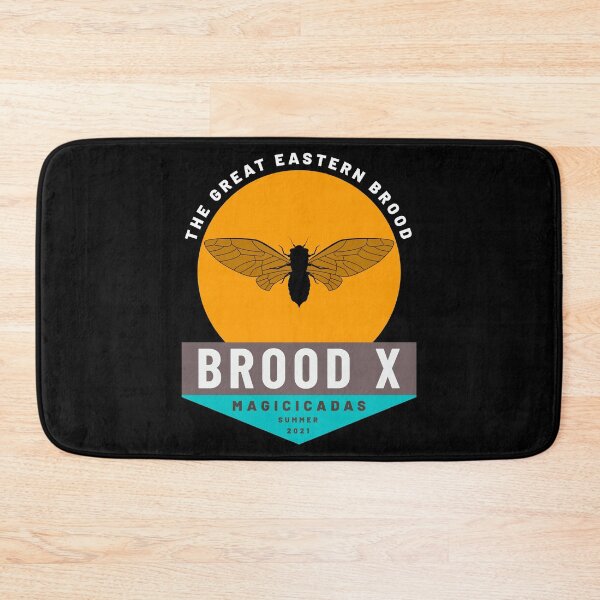 Item preview, Cicada Brood X Bugs / Eastern Reemergence Insects 17 Years design designed and sold by CreatedByHeidi.