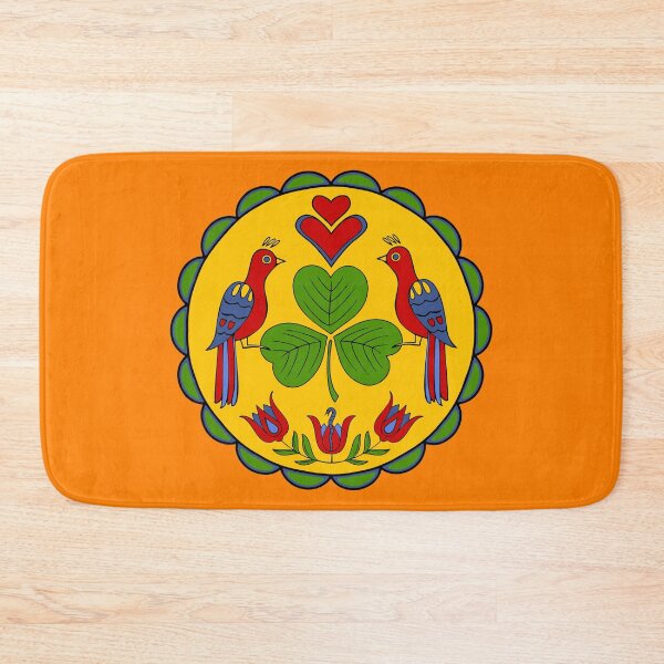 Item preview, Amish - Hex Sign Garden Distelfinks Clover Hearts 1 designed and sold by EDDArt.