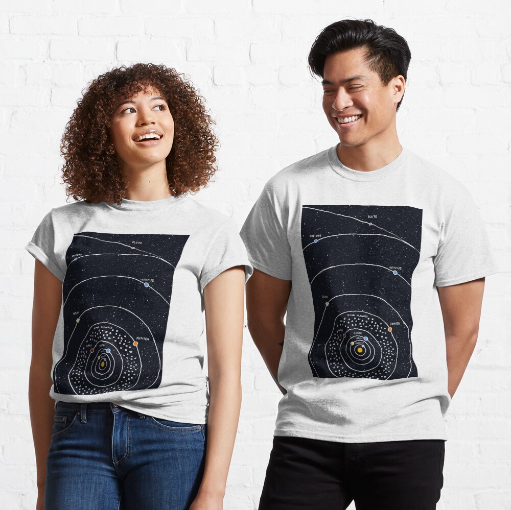 solar system t shirt