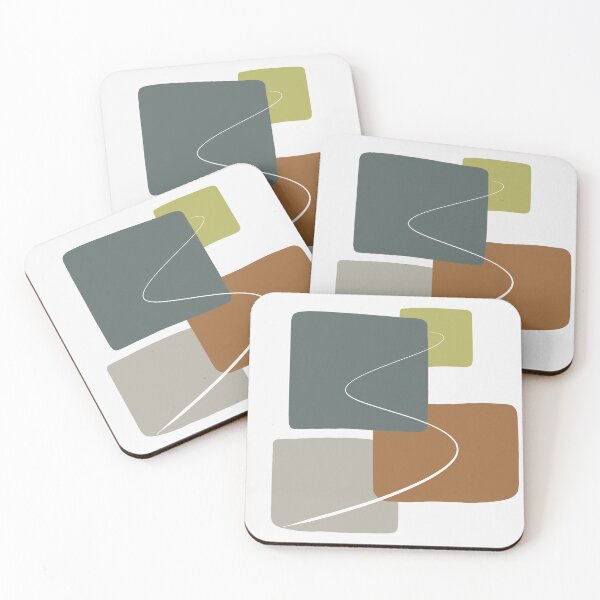 Item preview, Minimalist Abstract Classic Random Squares designed and sold by ArtforDailyLife.