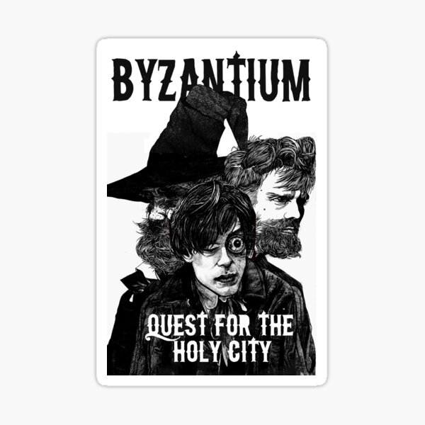 Comic book cover for Byzantium issue 1 Sticker