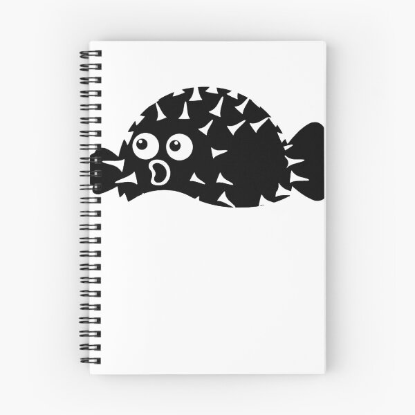 Item preview, spherical fish minimal fish designed and sold by kispixart.