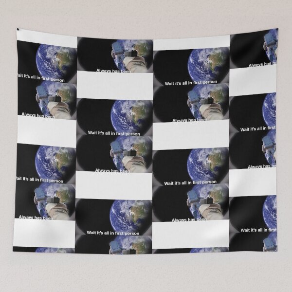 Item preview, Wait, It's all in first person? Astronauts meme designed and sold by CapriFun.