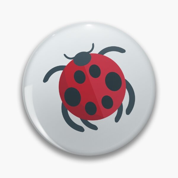 Details about   Lady bugs Set of 10 Pin back buttons 1.25” inch Badge Free Shipping 