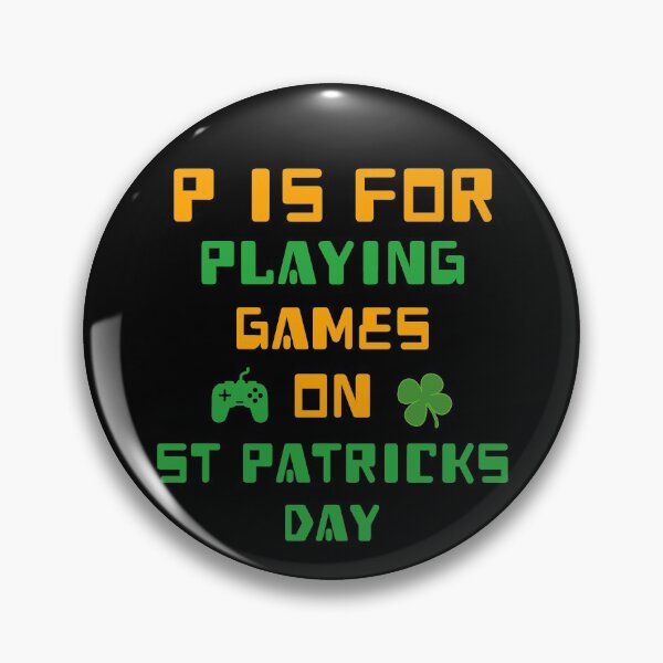 Artikelvorschau, P ist für das Spielen am St. Patrick's Day entworfen und verkauft von DARBOL-DESIGN.