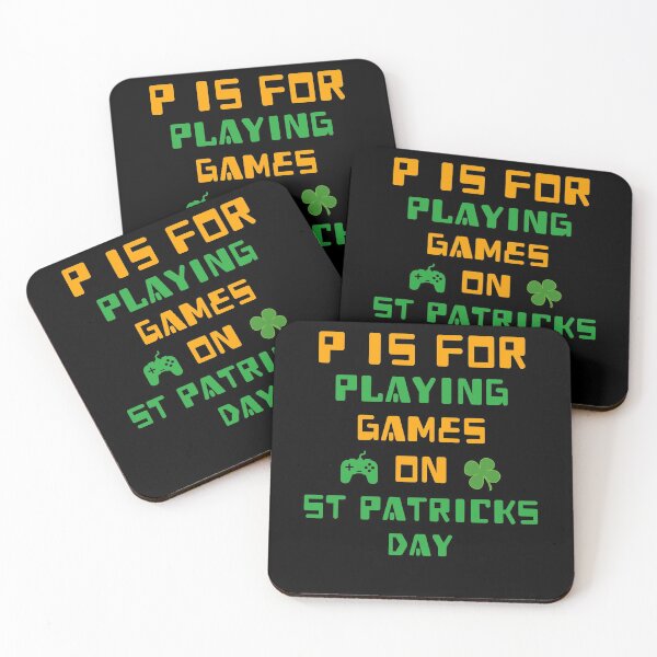 Item preview, P Is For Playing Games On St Patrick's Day designed and sold by DARBOL-DESIGN.