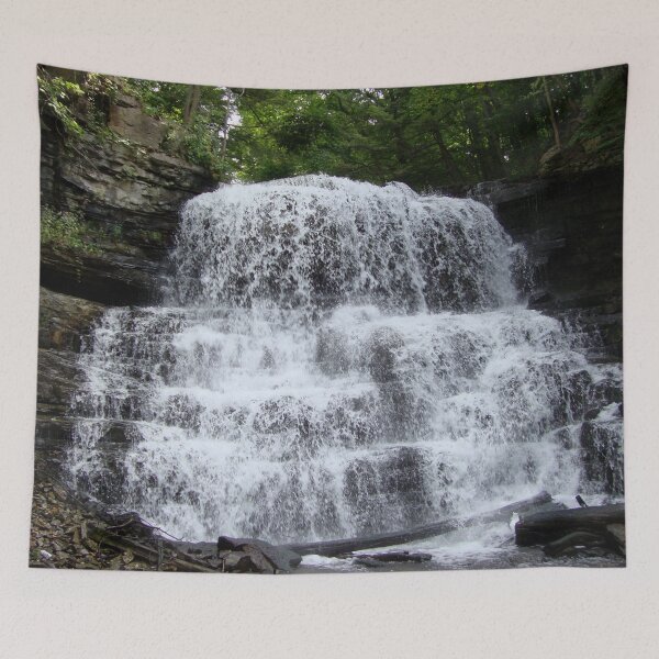 Item preview, Waterfall in the woods designed and sold by Rangeelo.