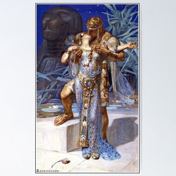 Item preview, J. C. Leyendecker. Anthony and Cleopatra. 1902 designed and sold by likiska.