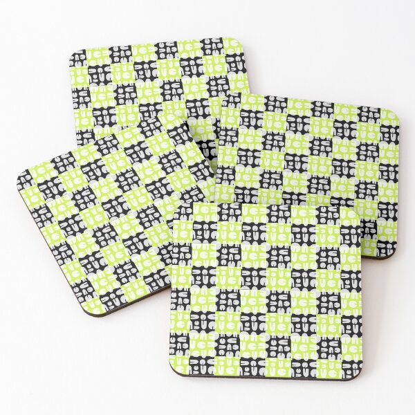 Item preview, Chessboard Black And Green Pattern designed and sold by Avani01.