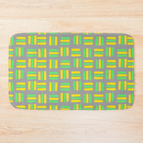 Item preview, Abstract Art - Green Yellow Pattern designed and sold by NoelNimmad.