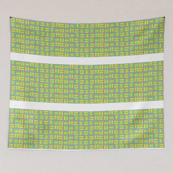 Item preview, Abstract Art - Green Yellow Pattern designed and sold by NoelNimmad.