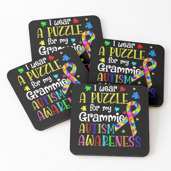 Item preview, I Wear A Puzzle For My Grammie Autism Awareness Gift  designed and sold by shirleyfinley.