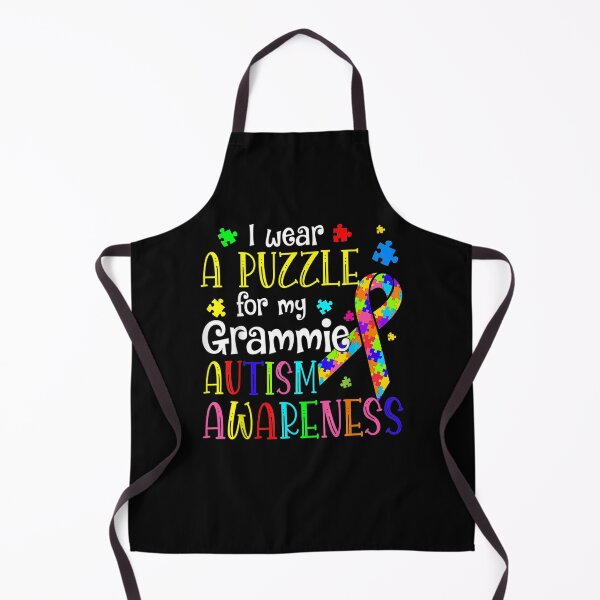 Item preview, I Wear A Puzzle For My Grammie Autism Awareness Gift designed and sold by shirleyfinley.