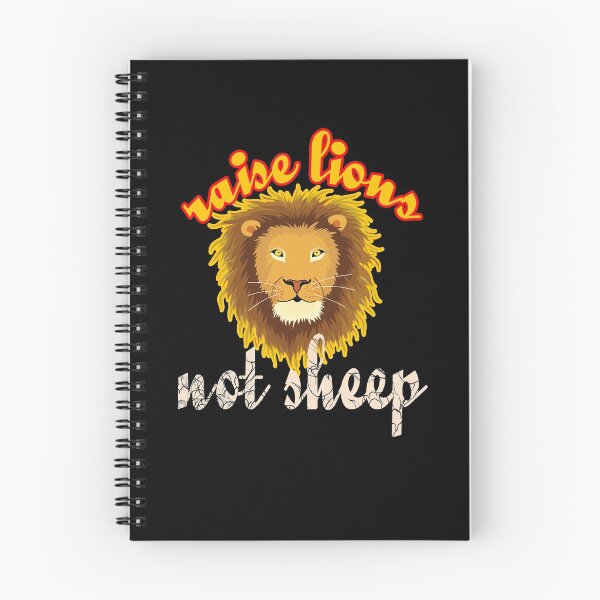 Item preview, raise lions not sheep designed and sold by hakiseller.