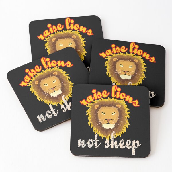 Item preview, raise lions not sheep designed and sold by hakiseller.