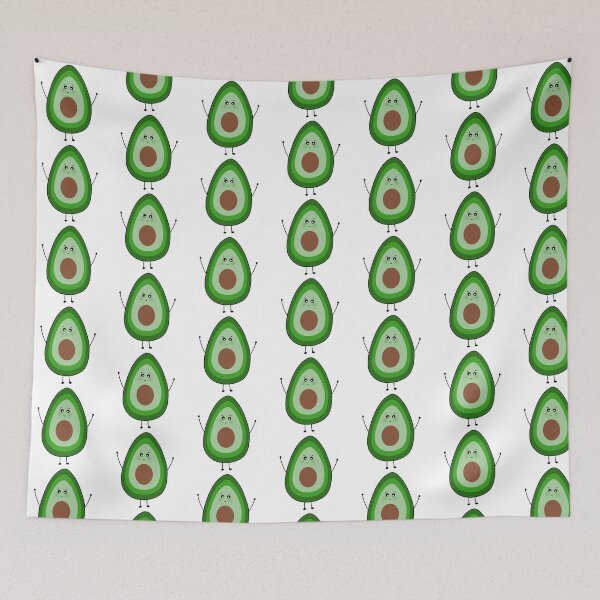 Item preview, Cute Blushing Avocados designed and sold by DeliliahDoodles.