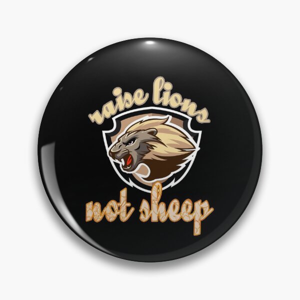 Item preview, raise lions not sheep designed and sold by hakiseller.