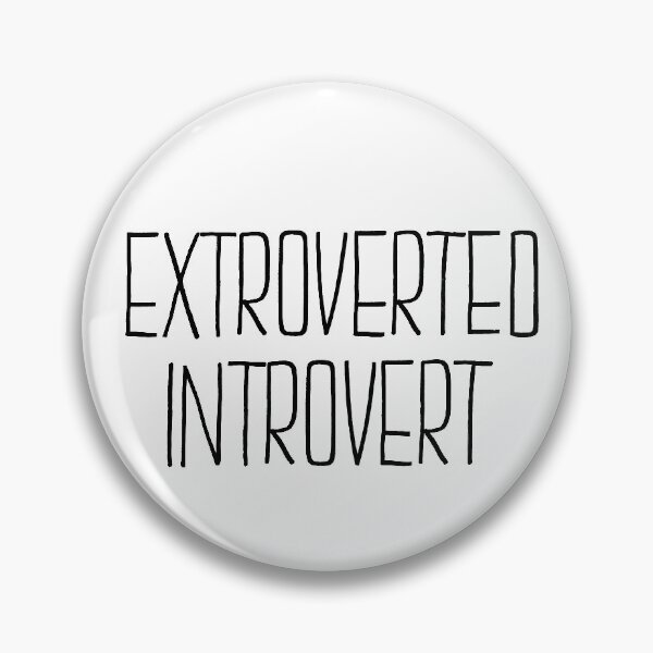 Artikelvorschau, Extrovertiert introvertiert entworfen und verkauft von TangledSquid.