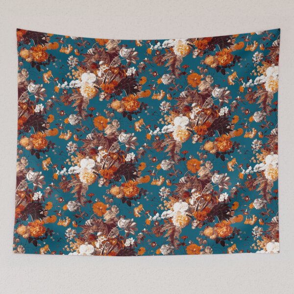 Item preview, mixed floral fabric pattern seamless designed and sold by dmyakar.