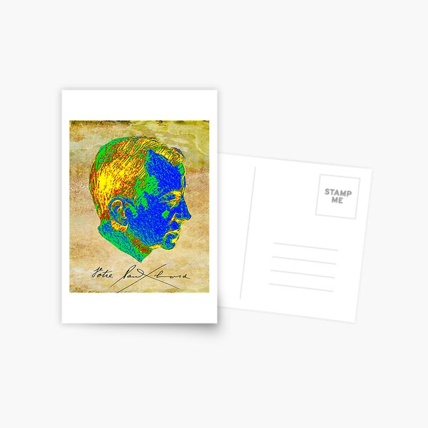 Eluard Postcard