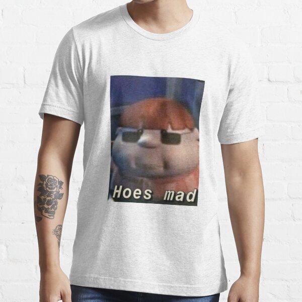 Hoes Mad' Unisex Baseball T-Shirt