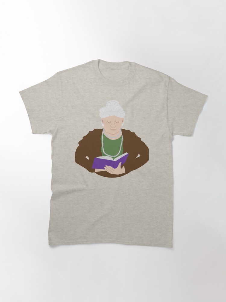 Imagen 3 de 7, Camiseta clásica con la obra Emilia Pardo Bazan, diseñada y vendida por creotumundo.