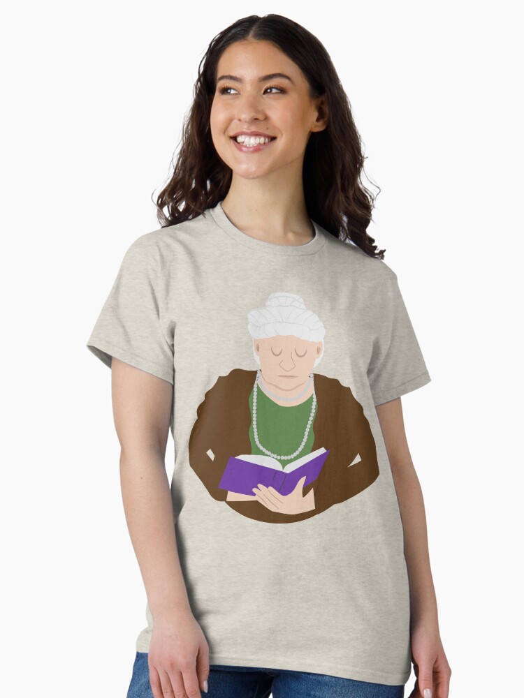 Imagen 2 de 7, Camiseta clásica con la obra Emilia Pardo Bazan, diseñada y vendida por creotumundo.
