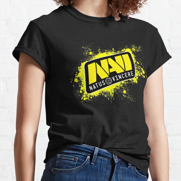 Natus Vincere Team Logo Black Edition Classic T-Shirt