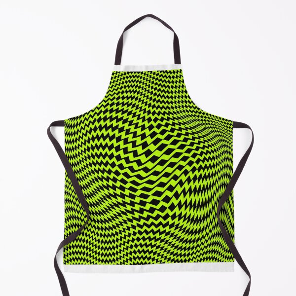 Item preview, Abstract Trippy Art -Green Illusion Pattern designed and sold by NoelNimmad.