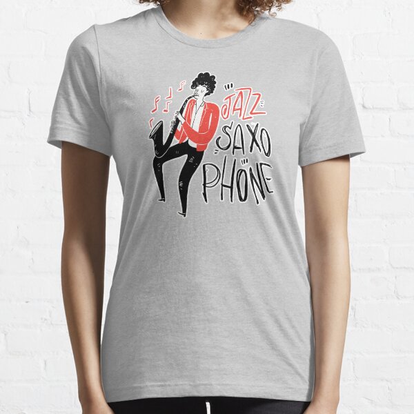 Young man with Saxophone Essential T-Shirt