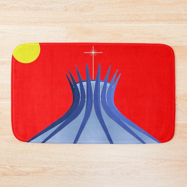 Item preview, Cathedral of Brasília Print, Brutalist Print, Brazil, Oscar Niemeyer , Print, Church, Illustration, Brutalist Architecture, Architecture Print, Socialist designed and sold by sketchingarchi.