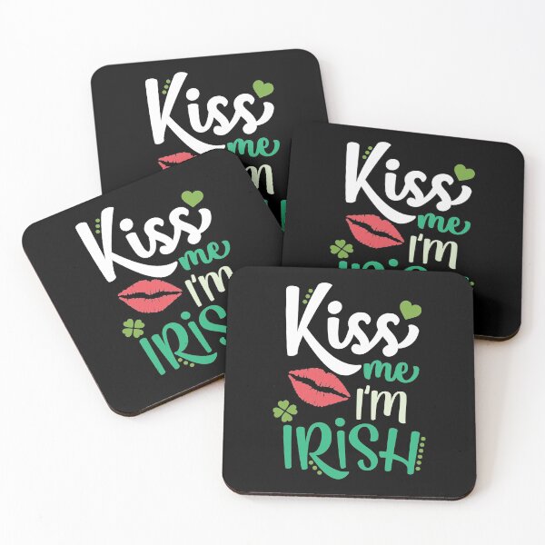 Item preview, Kiss Me Im Irish designed and sold by ColoredRatio.