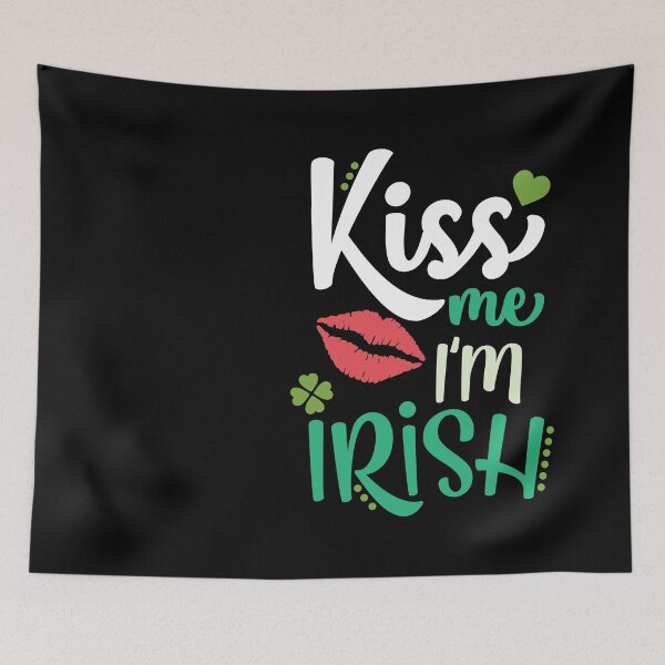 Item preview, Kiss Me Im Irish designed and sold by ColoredRatio.