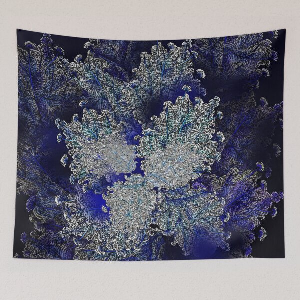 Item preview, Blue flowers designed and sold by malitaroses.