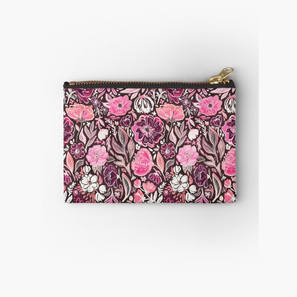 Item preview, Pink and Purple Scruffy Small Scale Floral designed and sold by micklyn.