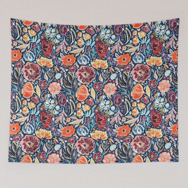 Item preview, Colorful Messy Freestyle Floral designed and sold by micklyn.
