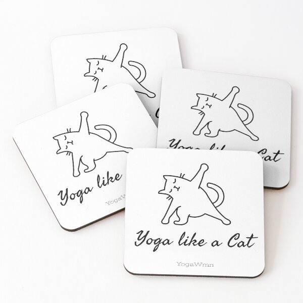 Item preview, Yoga like a Cat  designed and sold by Yogawoman.
