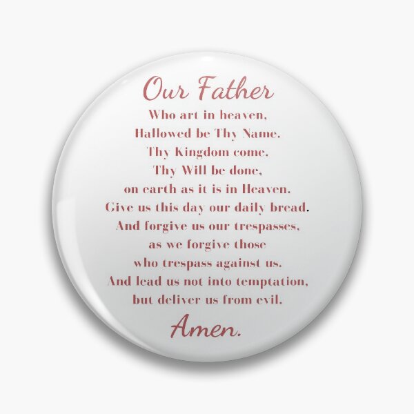 Item preview, The Lord's Prayer designed and sold by PrintGood.