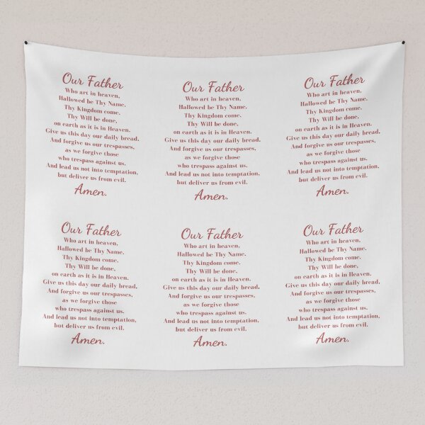 Item preview, The Lord's Prayer designed and sold by PrintGood.