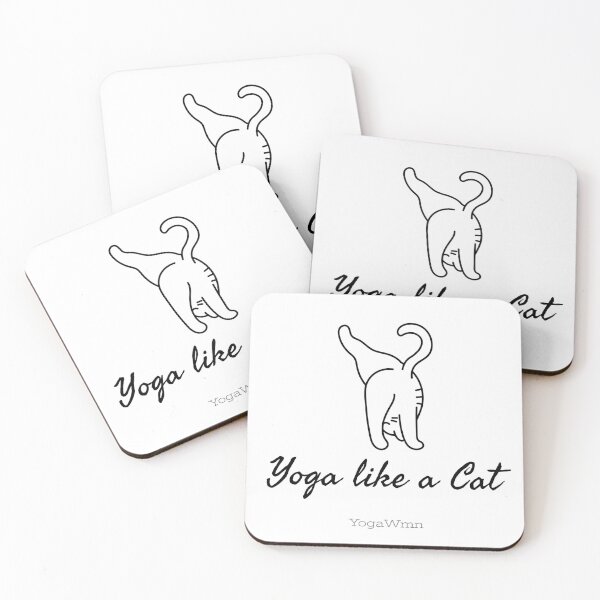 Item preview, Yoga like a Cat  designed and sold by Yogawoman.