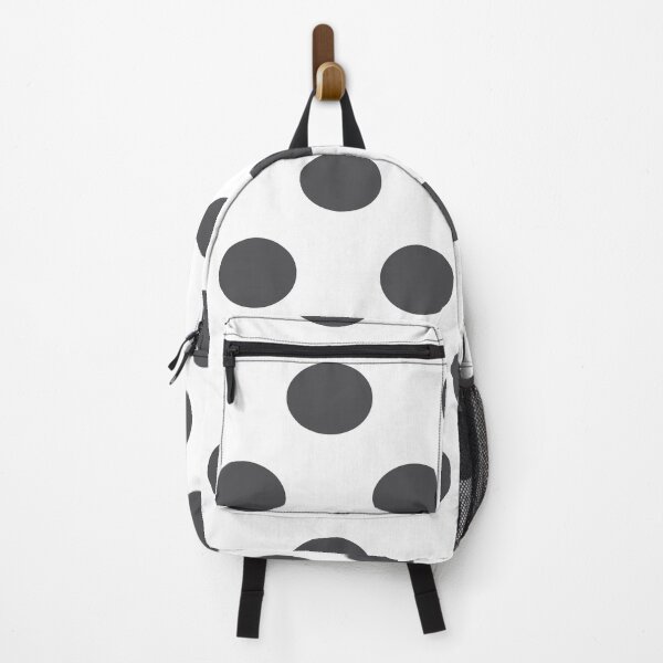 Item preview, Large CHARCOAL GREY and WHITE POLKA DOTS designed and sold by RachelMacht.