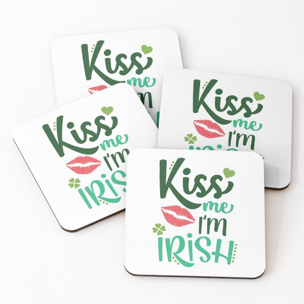 Item preview, Kiss Me Im Irish designed and sold by ColoredRatio.