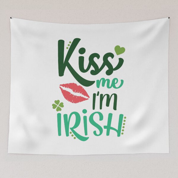 Item preview, Kiss Me Im Irish designed and sold by ColoredRatio.