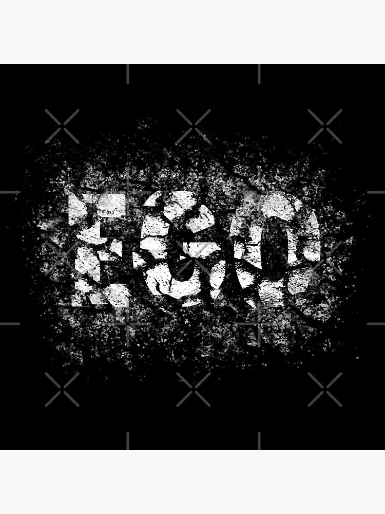 "Break Your EGO Quote" Poster for Sale by OBStore Redbubble