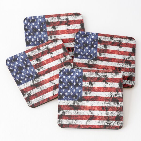 Item preview, Grunged usa flag designed and sold by kikinafashion.