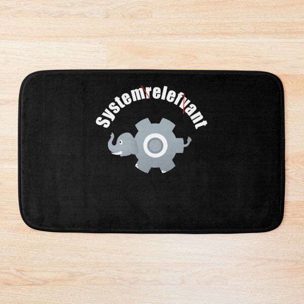 Item preview, System elephant is systemically relevant - funny saying designed and sold by silvio-und-maik.