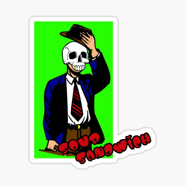 Soup Salesman Sticker