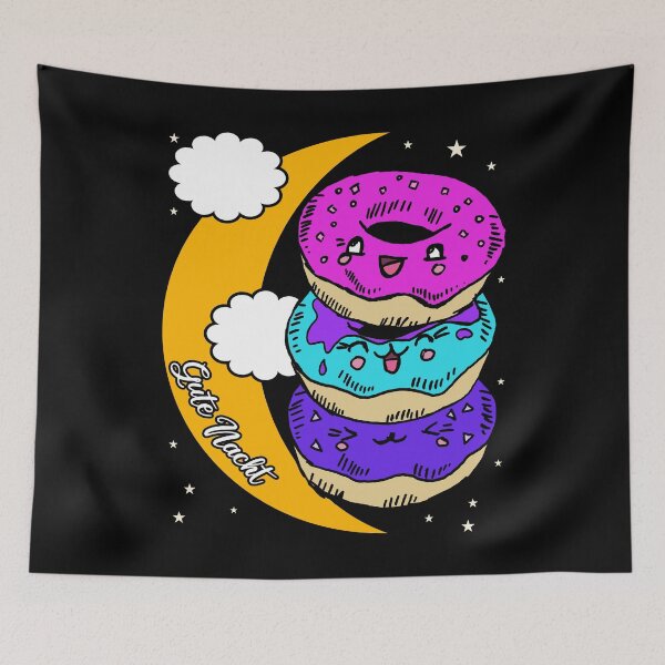 Item preview, Good Night Sleep Top Moon Donuts designed and sold by AOCreativeProd.