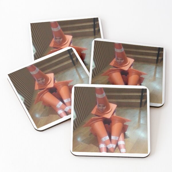 Item preview, traffic cone girl designed and sold by CapriFun.